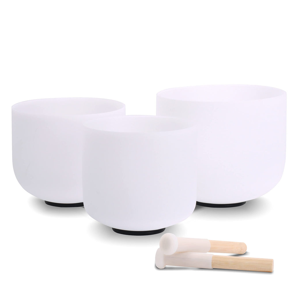 7" 8" 9" Crystal singing bowls set - FMTY