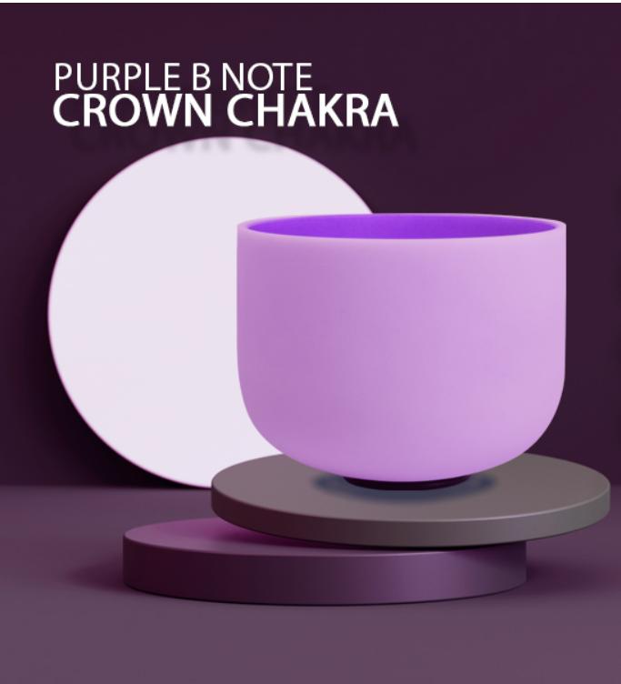 Colored Crystal Singing Bowl Pairs - FMTY