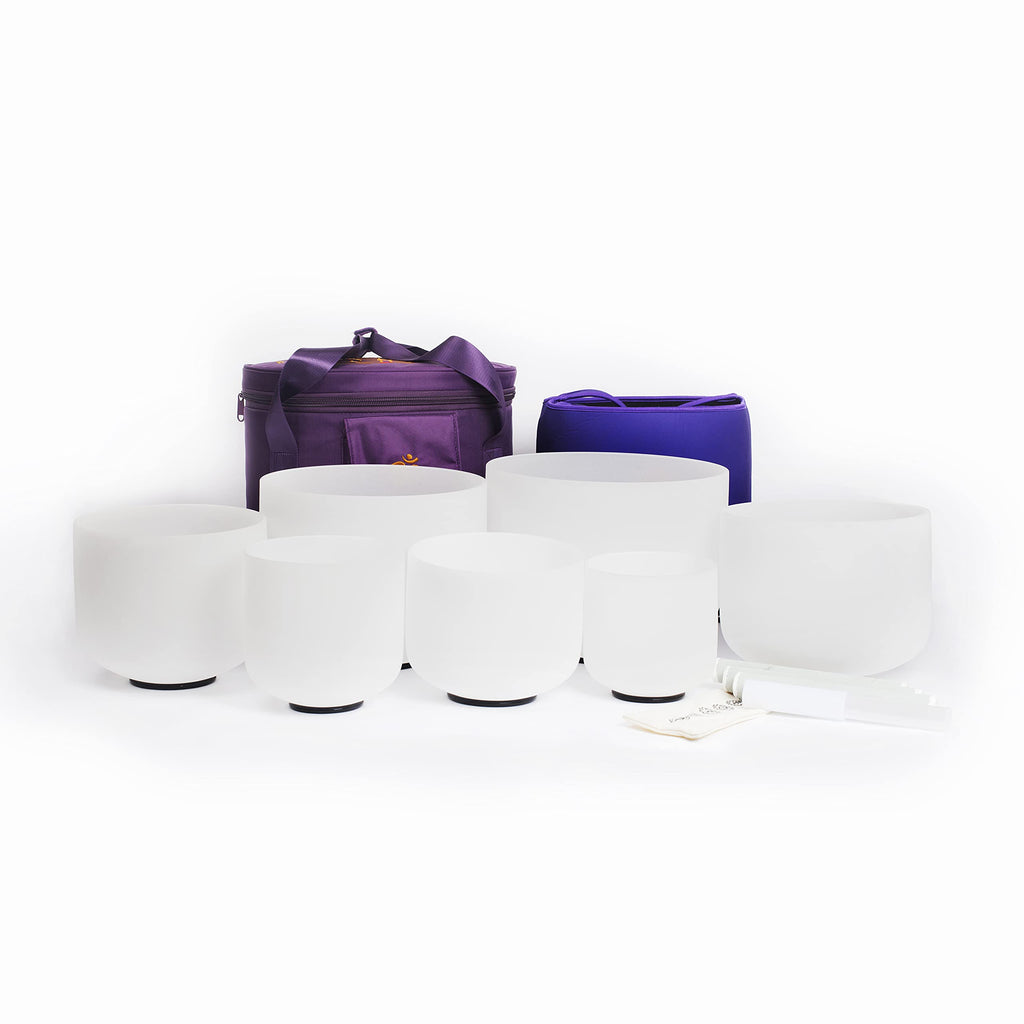 Singing Bowls set 7pcs 6-12Inch A-G Note - FMTY