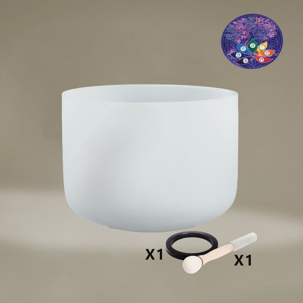 20" Perfect Pitch 440Hz Crystal Singing Bowl - FMTY