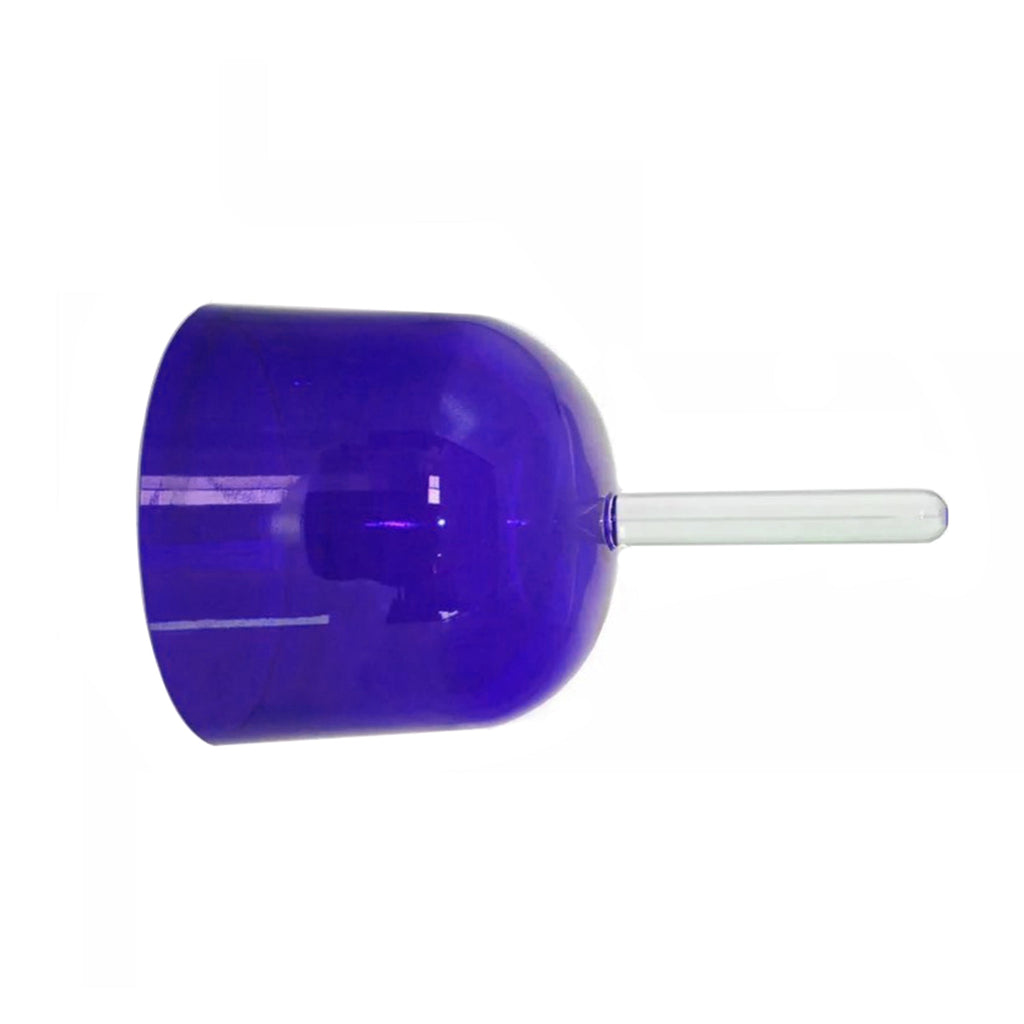432hz Perfect Pitch A note Handle Crystal Singing Bowl for Meditation & Healing - Handcrafted Sound Therapy Bowl for Chakra Balancing and Stress Relief - FMTY