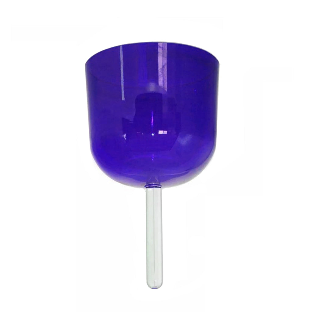 432hz Perfect Pitch A note Handle Crystal Singing Bowl for Meditation & Healing - Handcrafted Sound Therapy Bowl for Chakra Balancing and Stress Relief - FMTY