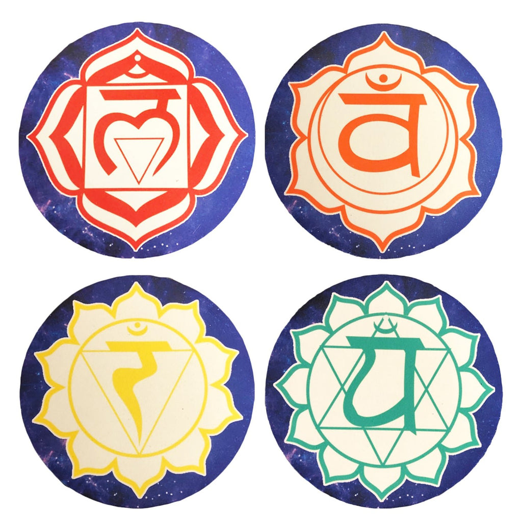 8pcs Crystal Singing Bowls Mat, Round singing bowls Mat - FMTY