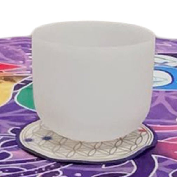 8pcs Crystal Singing Bowls Mat, Round singing bowls Mat - FMTY
