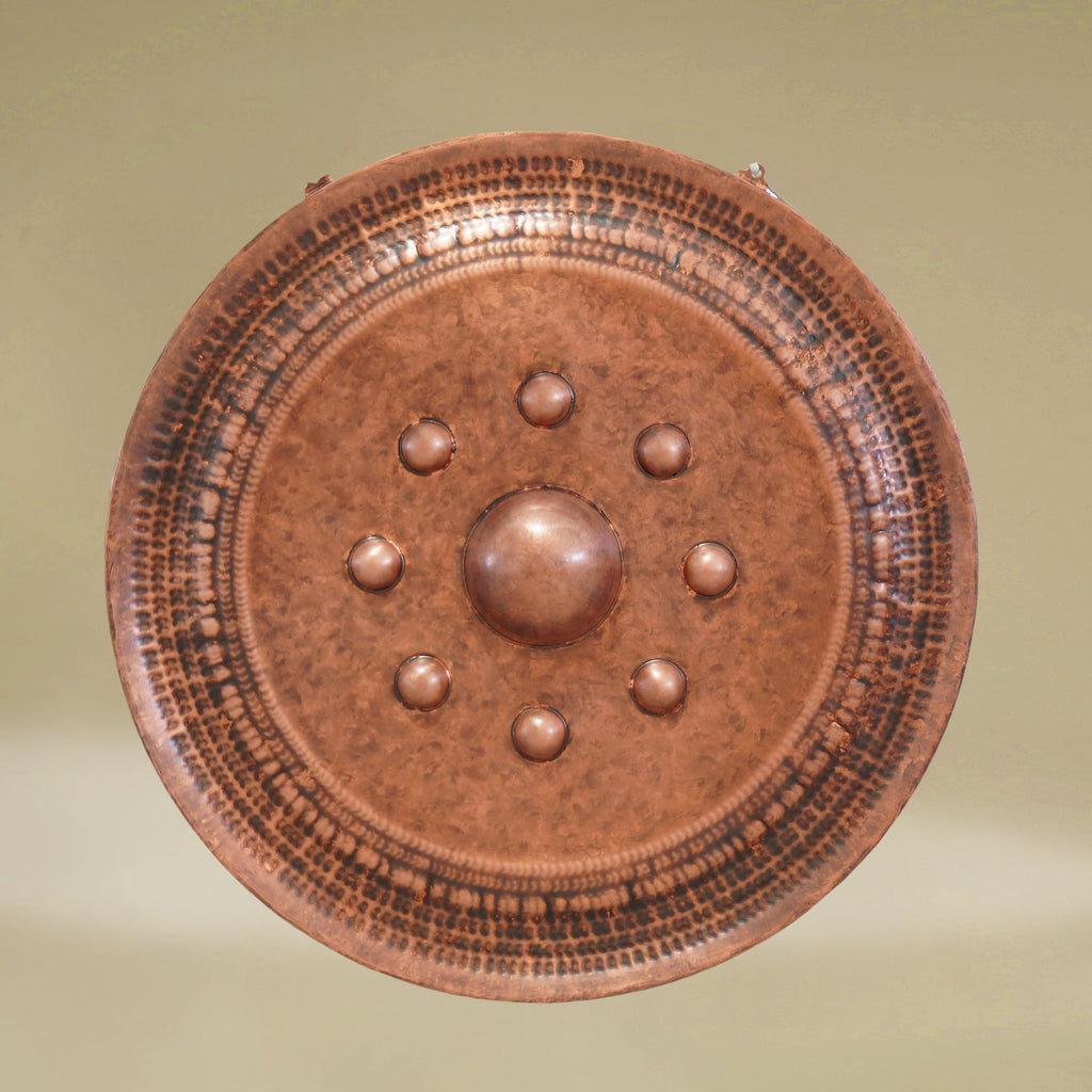 Brown Color Nine - Head Bronze Gong - FMTY