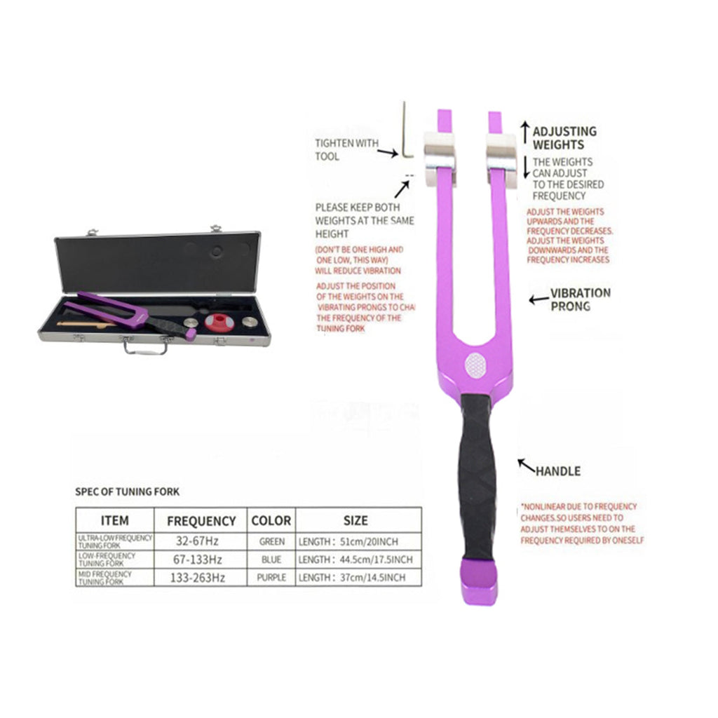 Tuning Fork 14.5 inch Mid Frequency tuning Fork 133 - 263HZ - FMTY