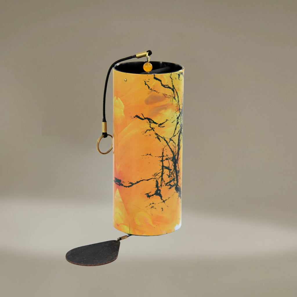Yellow Plastic Wind Chime - FMTY